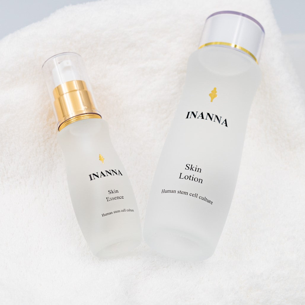 ヒト幹細胞培養液化粧品『INANNA』ローション＆エッセンス　セット